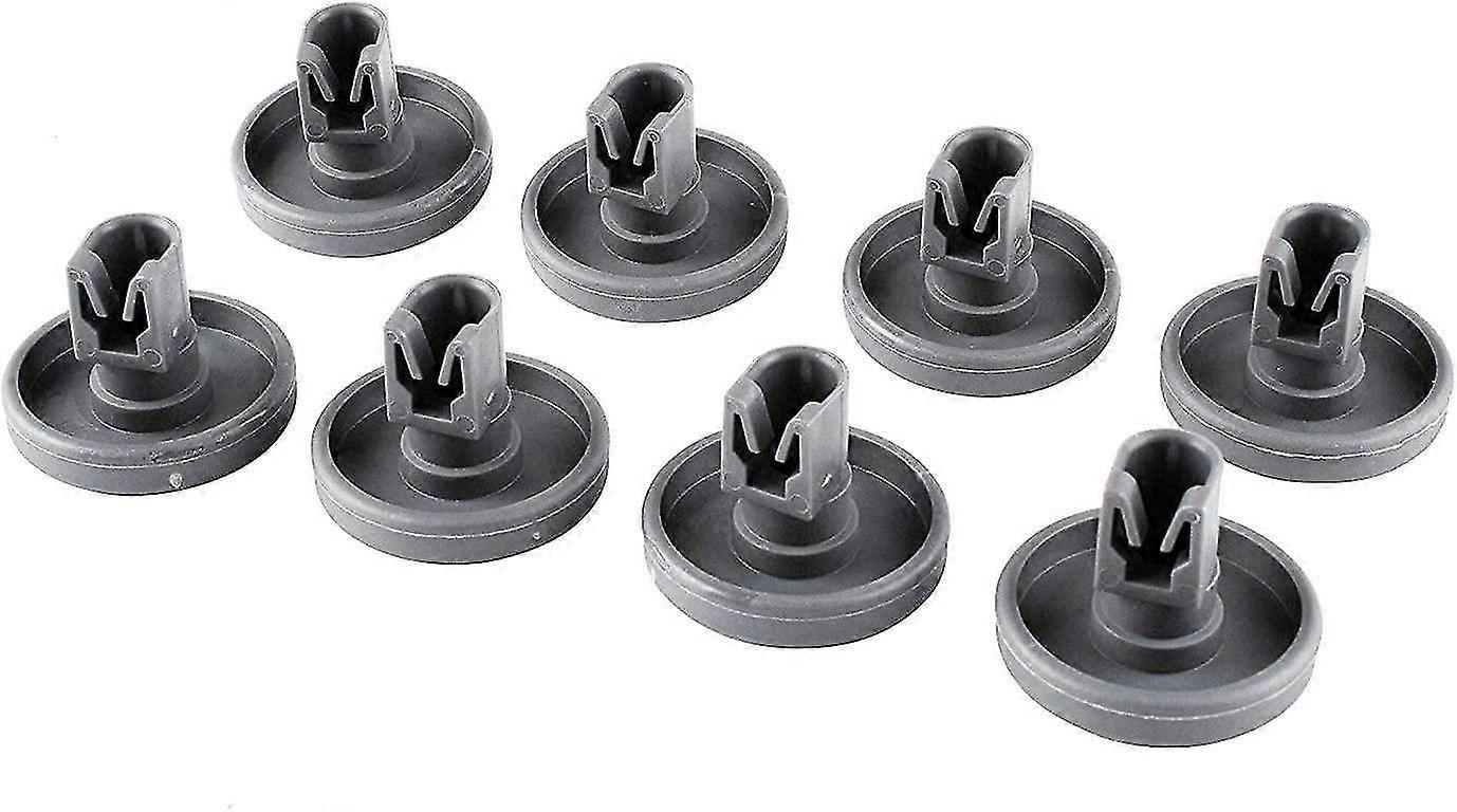 Dishwasher Lower Rack Wheel Clips For Compatible With Aeg, Favorit, Privileg, Zanussi Replacement Part (8 Packs)