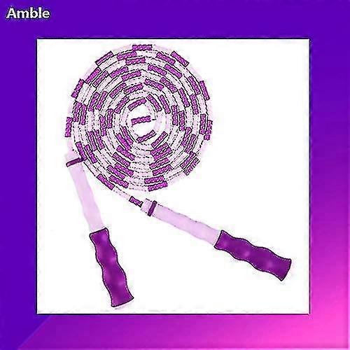 Amble Jump Rope Soft Beaded Segment Jump Rope - Adjustable For Men