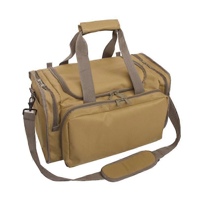 Tactical Gun Range Bag for Handguns, Pistols and Ammo, Large Shooting Range Duffle Bags for Magazine Shooting Gear Accessories for Hunting Shooting Ra