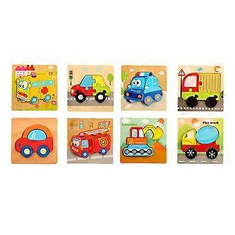 2pcs Multicolor 3D Puzzle Jigsaw Educational Toys Activity Toys for Boys Baby