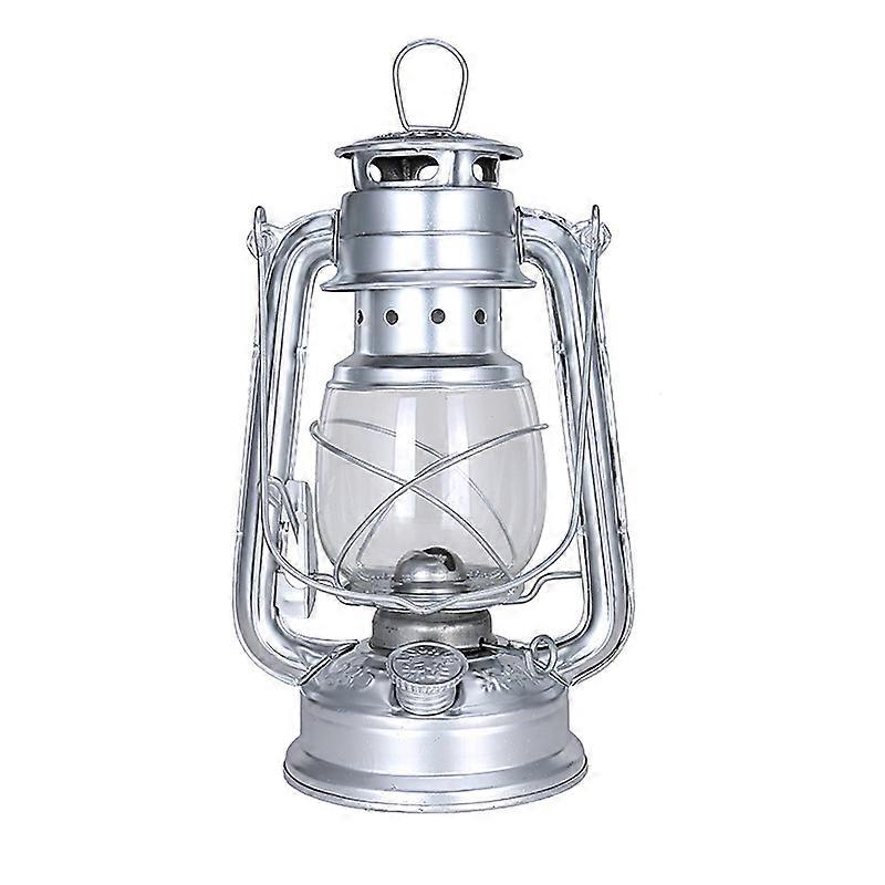 Vintage Kerosene Lamp 12-led Hanging Hurricane Lantern With Dimmer Switch Decorative Lamp Camping Lamp
