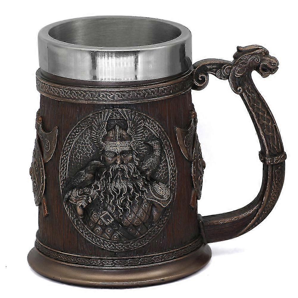 Chope à bière Viking Thor Mjolnir Odin Goblet 20 oz