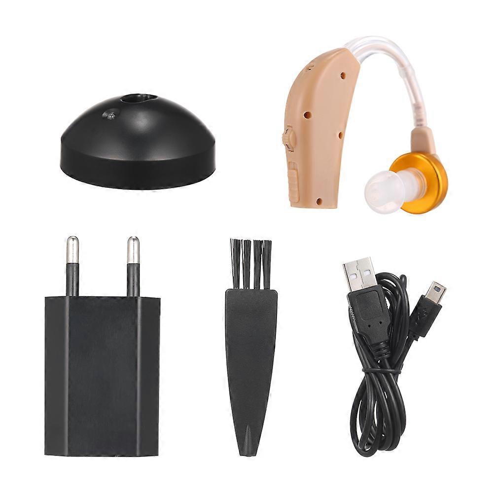 Rechargeable Mini Hearing Aids Sound Amplifier Wireless In Ear Hearing Device for Adults & Seniors with Storage Case & Lanyard