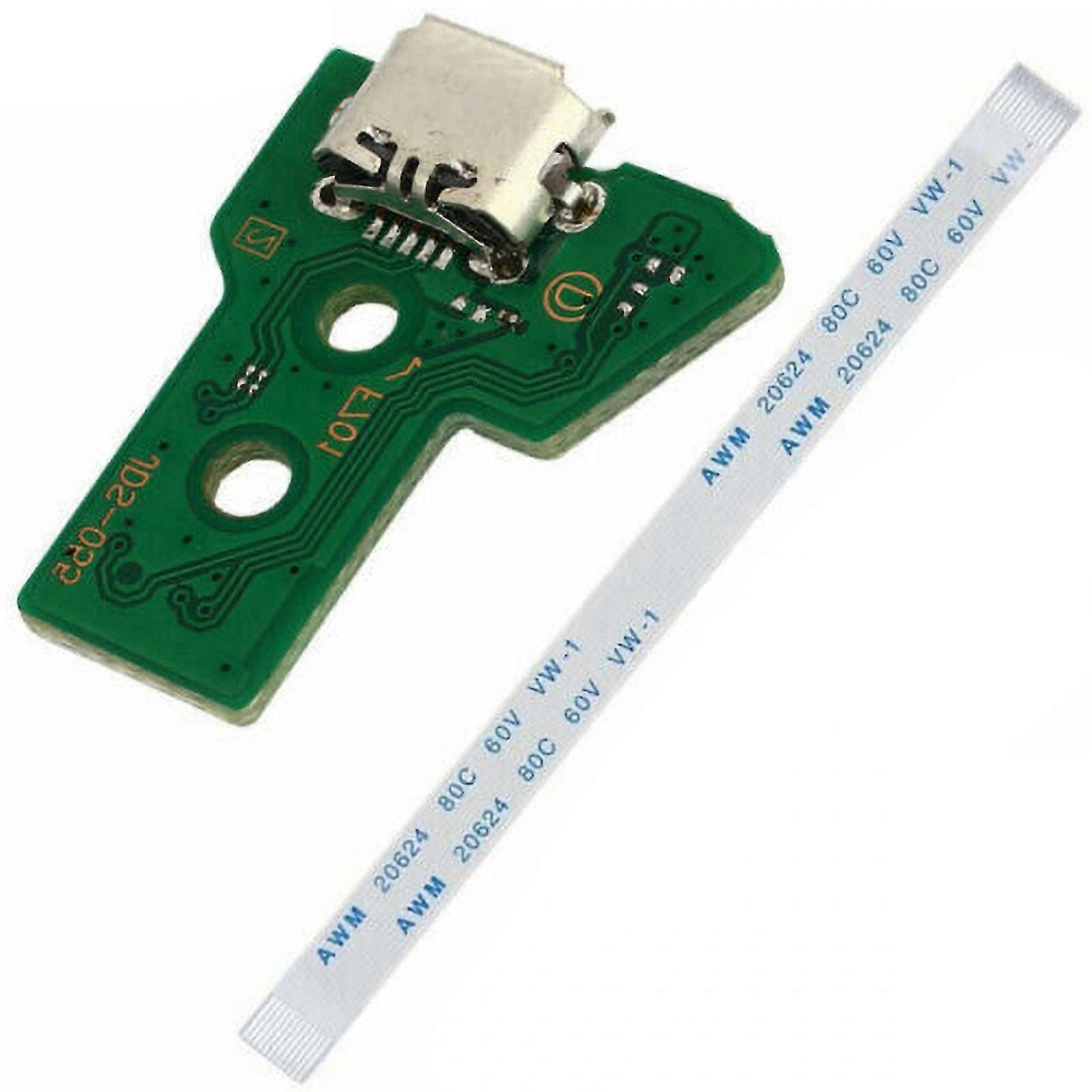 Charging Port Board Lightweight Precise 12pin Flex Cable Usb Charging Port Socket Board For Sony For Ps4 Jds-030/jds-040/jds-055