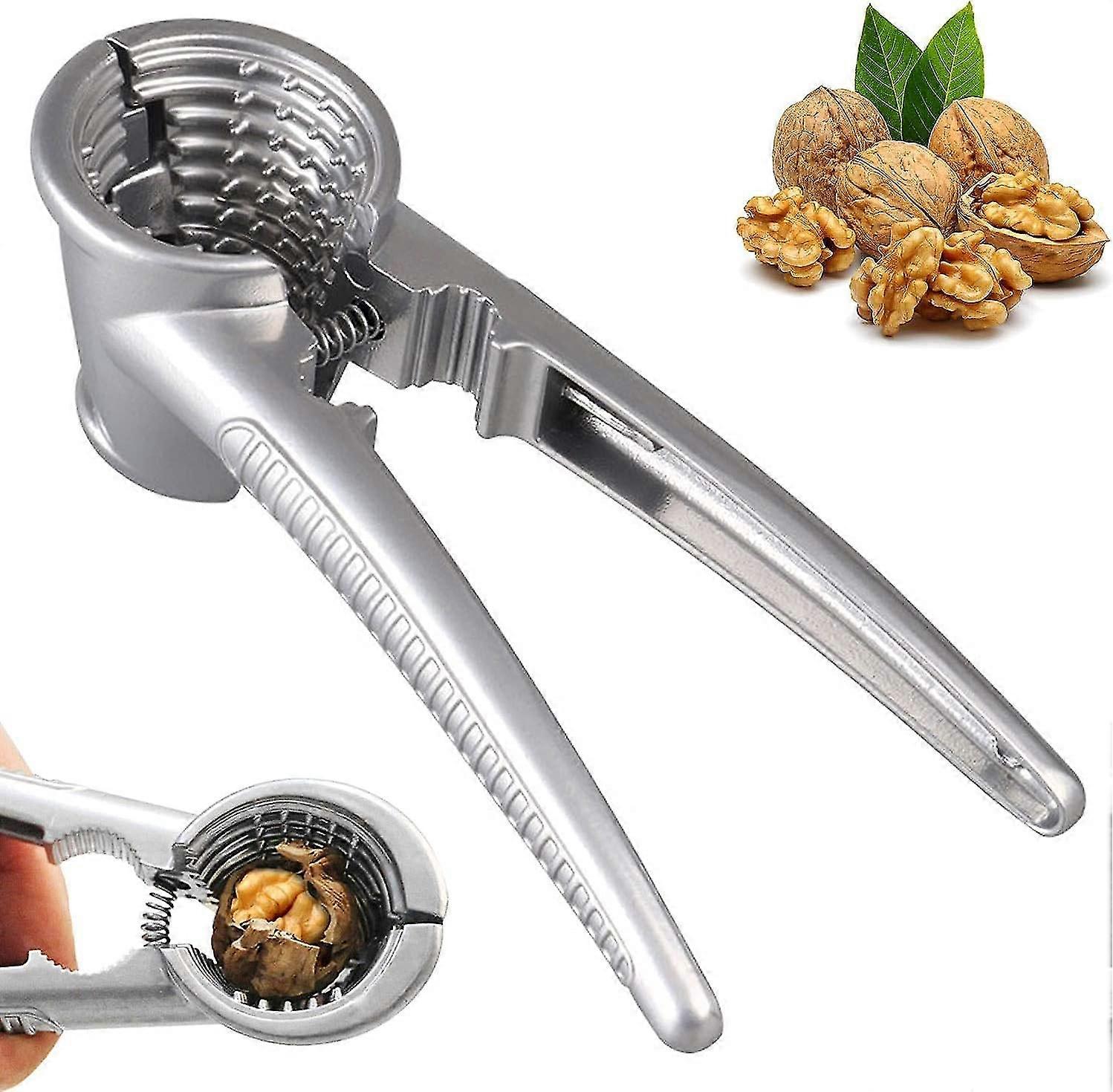 Nutcracker, Zinc Alloy Nutcracker Tool, Broken Nut Sheller Bottle Opener, Conical Nutcracker, Suitable for Walnuts, Hazelnuts, Almonds and Ot