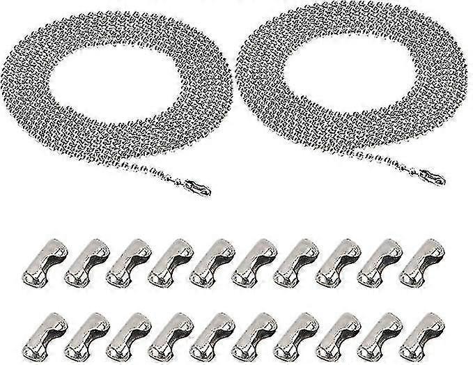 Chains, 2pcs Blind Chain, Pull Chain Extension With Connector For Roller Blind Fittings, Windows (3.