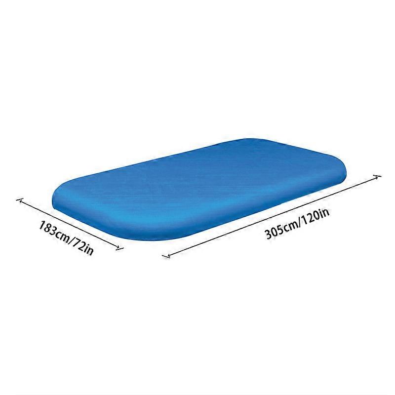 Rectangular Pool Cover Rainproof Windproof Dust Resistant Sun Protection For Swimming Pool New