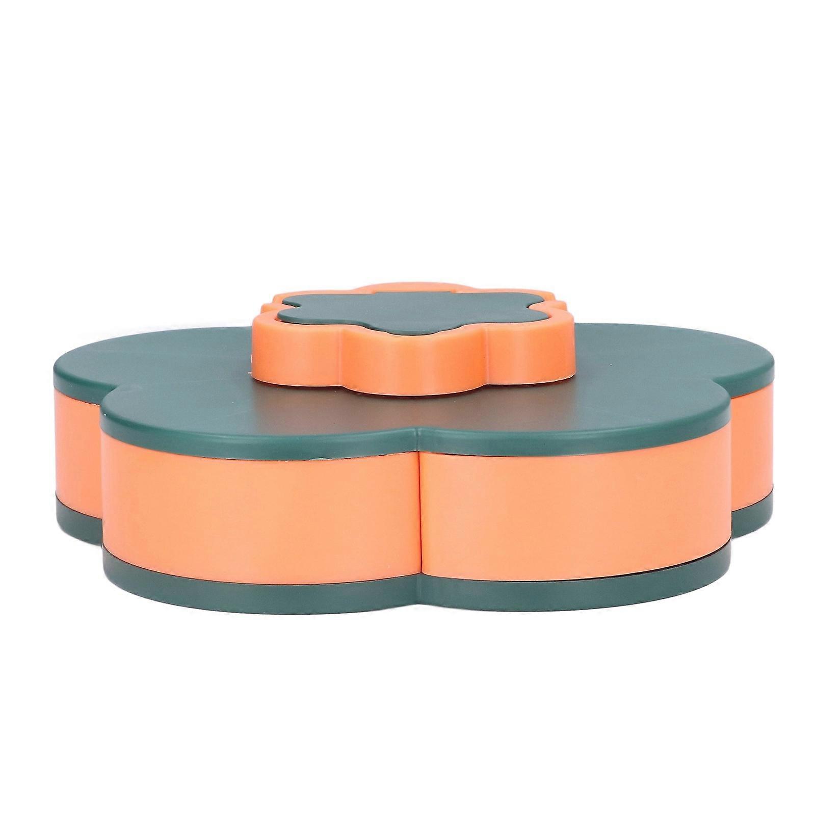 Flower Shape Snack Serving Tray Large Capacity Multifunction Nut Candy Container Home Decor