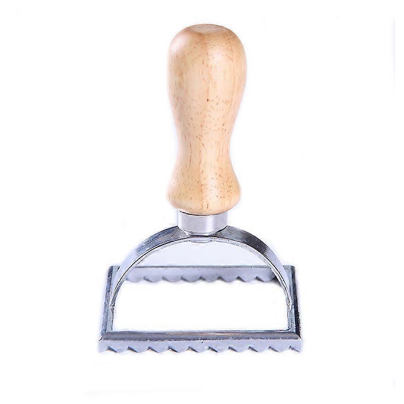 Stainless Biscuit Embossed Baking Tool Dumpling Edge Mold Pie Pizza Cookie Cutter Baking Accessories