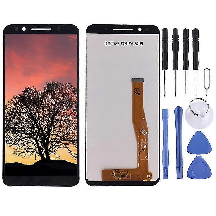 Lcd Screen Compatible with Alcatel 3x / 5058 / 5058a With Digitizer Full Assembly (black)-