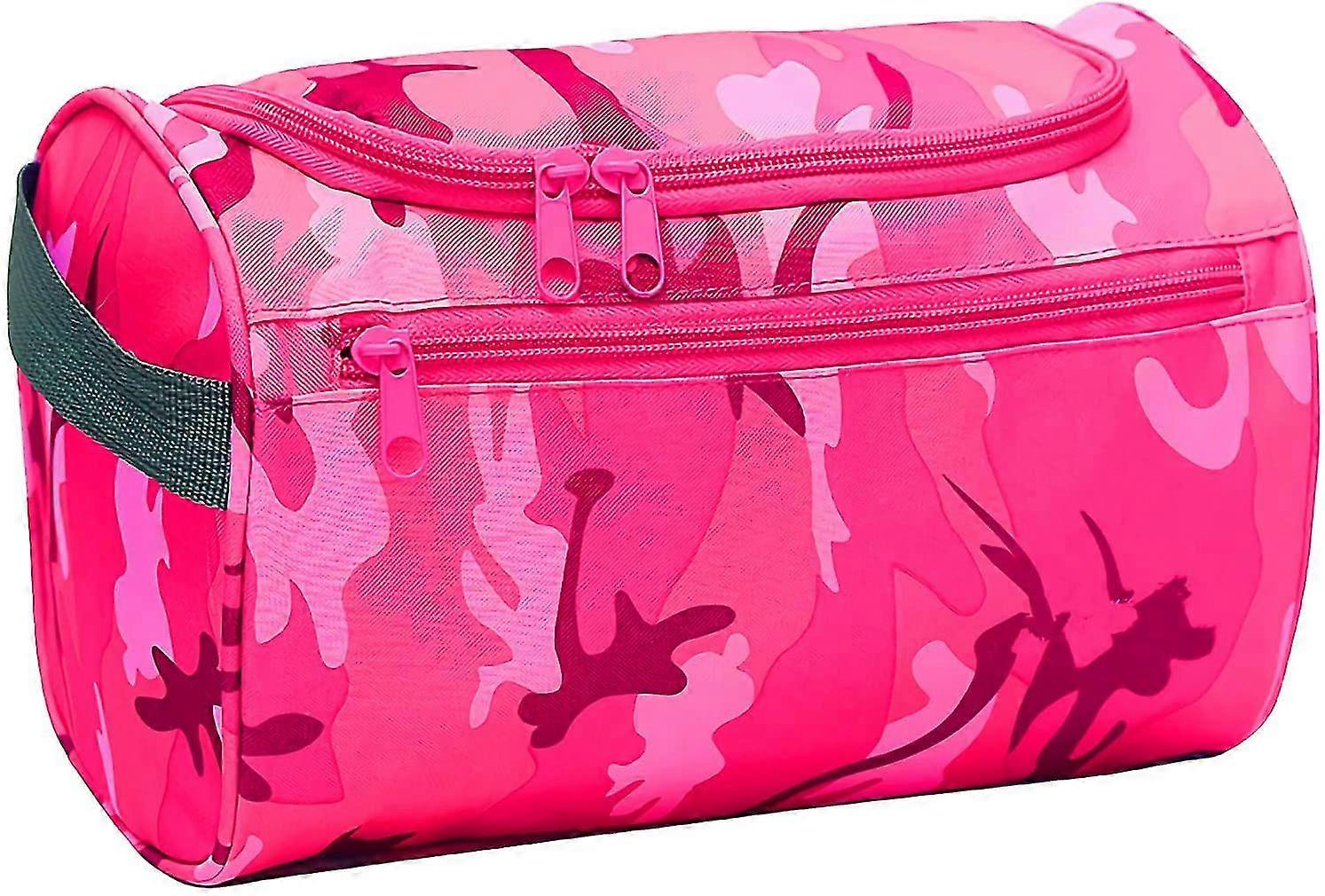 Tハンギング旅行化粧品バッグジムシャワークリーニングシェービングバッグハンドル付き大容量化粧品バッグ、男性と女性に適しています