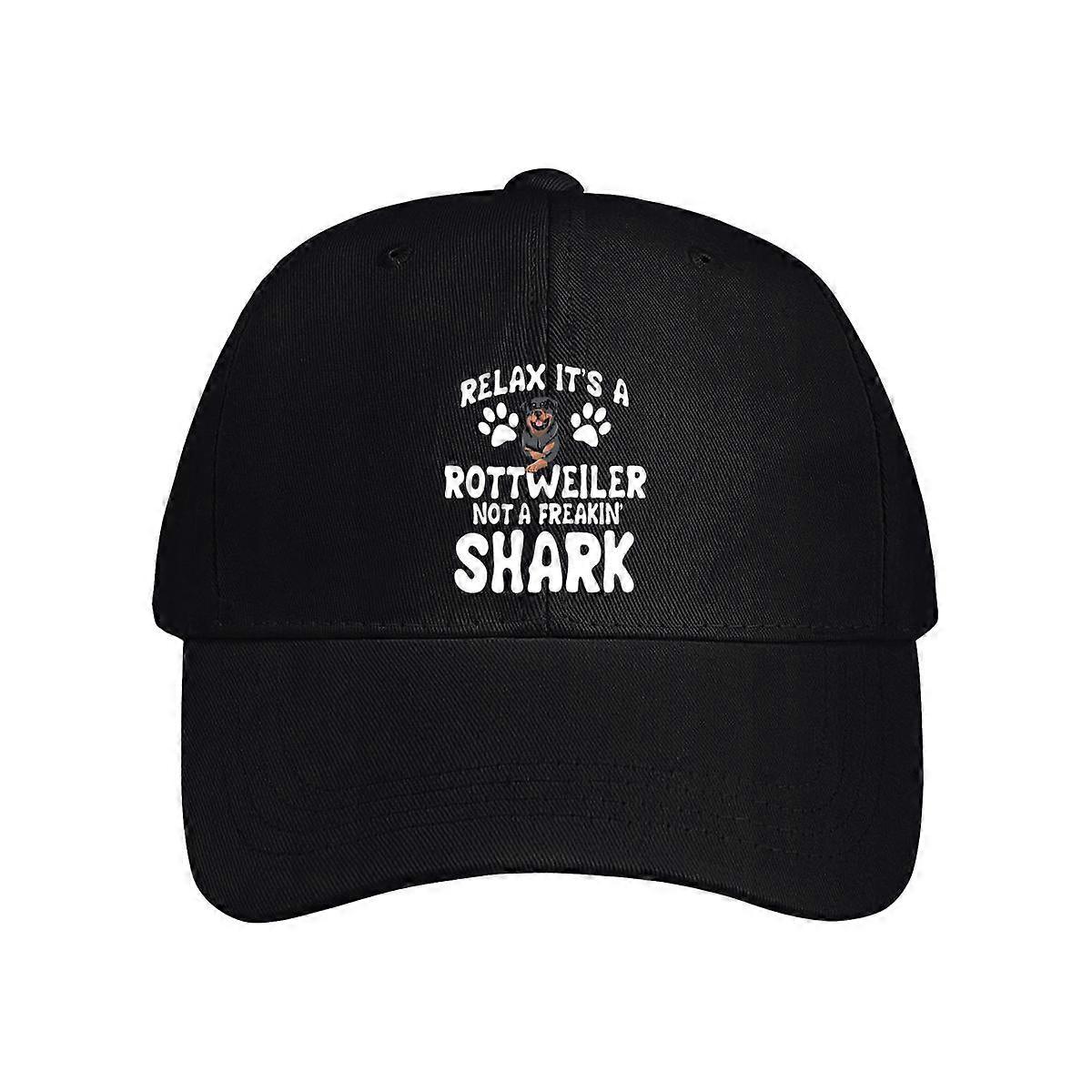 Relax It's A Rottweiler Not A Freakin' Shark Baseball Cap