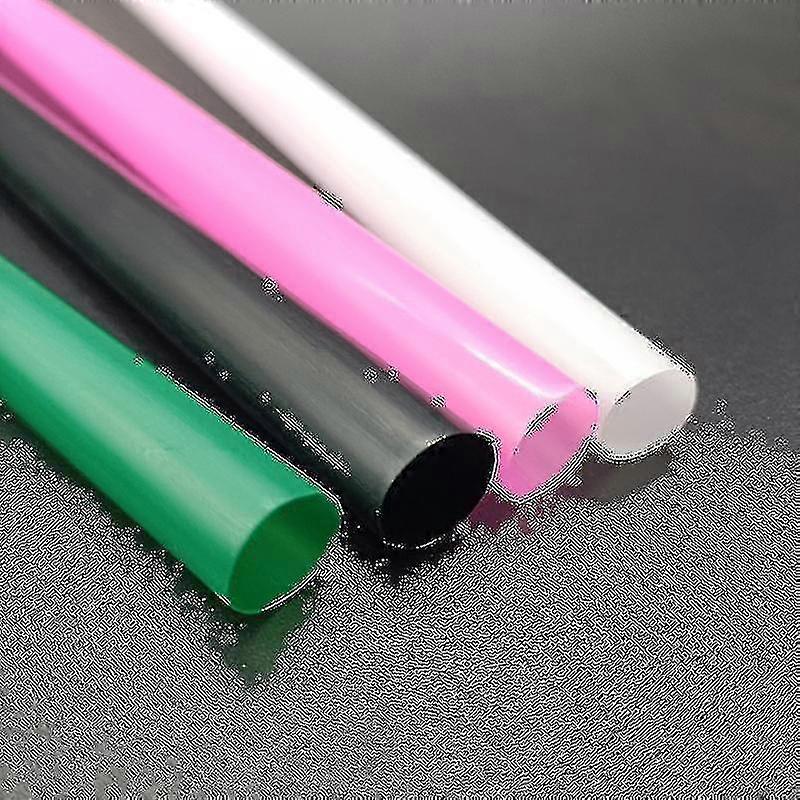 100-500pcs البلاستيك القش اللؤلؤ الحليب الشاي شرب القش المشروبات مستقيم القش 12mm