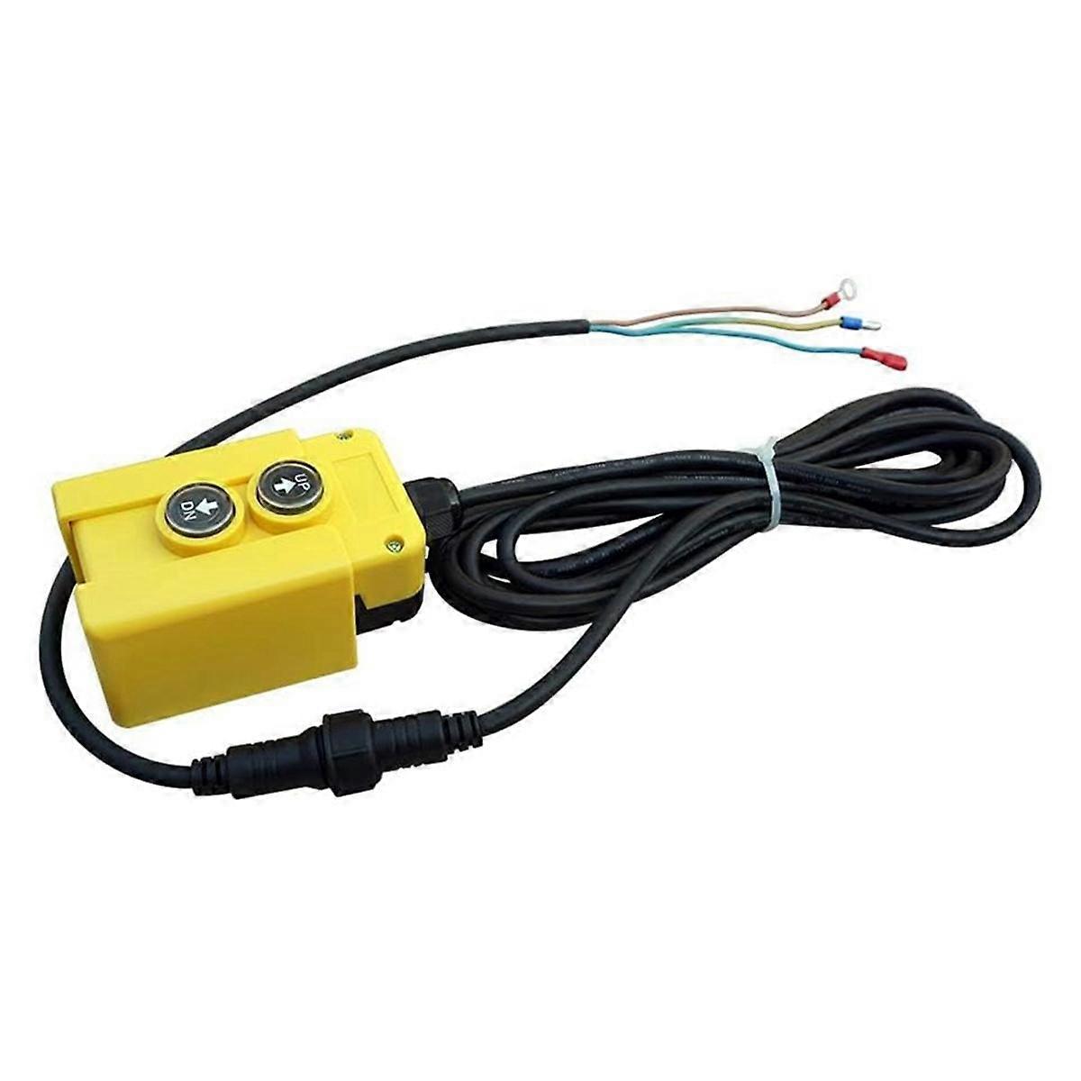 3 Wire Dump Trailer Remote Control 12 Volt 3 Wire DC for Single Acting Hydraulic Power Pump Unit