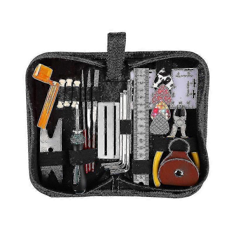 26pcs Guitar Repair Tool Kit Maintenance Cleaning Tool Kit Accessories Kit