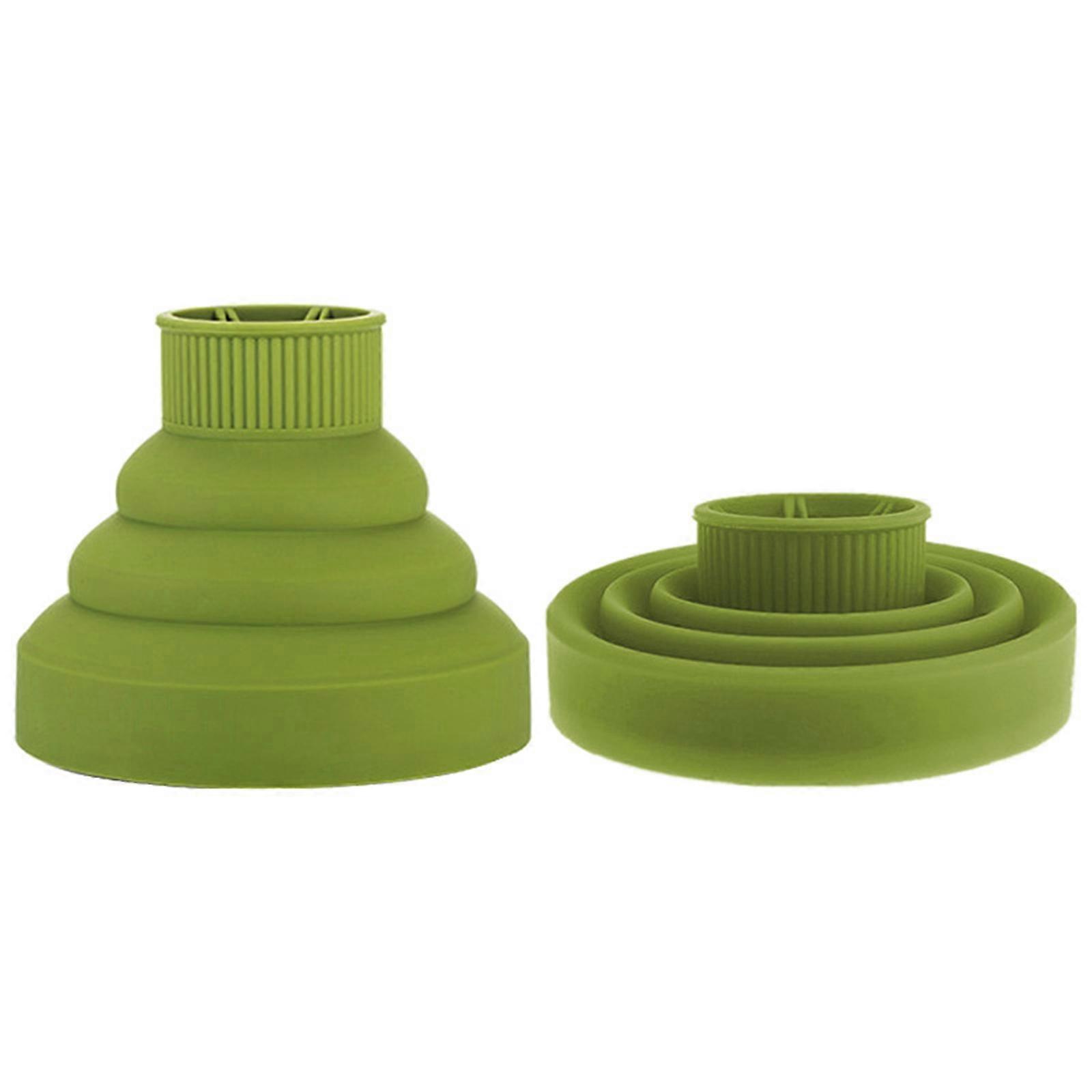 Collapsible Hair Dryer Diffuser Attachment Ionic Blow Dryer Quick Drying Portable Travel Folding Lightweight Silicone Diffuser Salon Hairstyling Acces