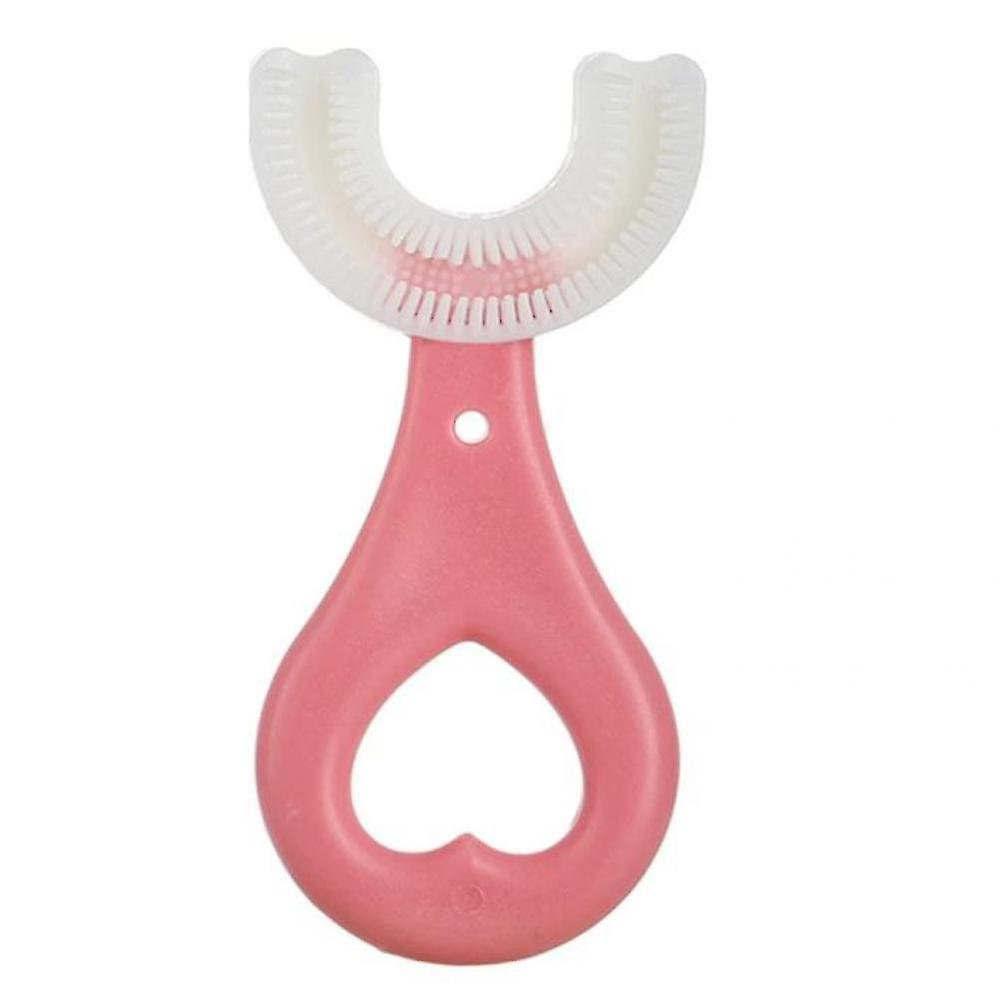 Children's U-shaped Mouth-type Soft Toothbrush Manual
