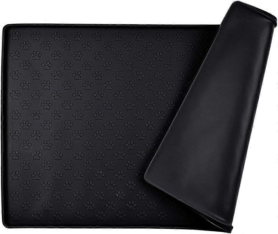 מחצלת מזון לכלבים, מחצלת קערת חתול כלב סיליקון, מחצלת האכלה ללא החלקה של מחצלת האכלה למים לכלבים פלסמט