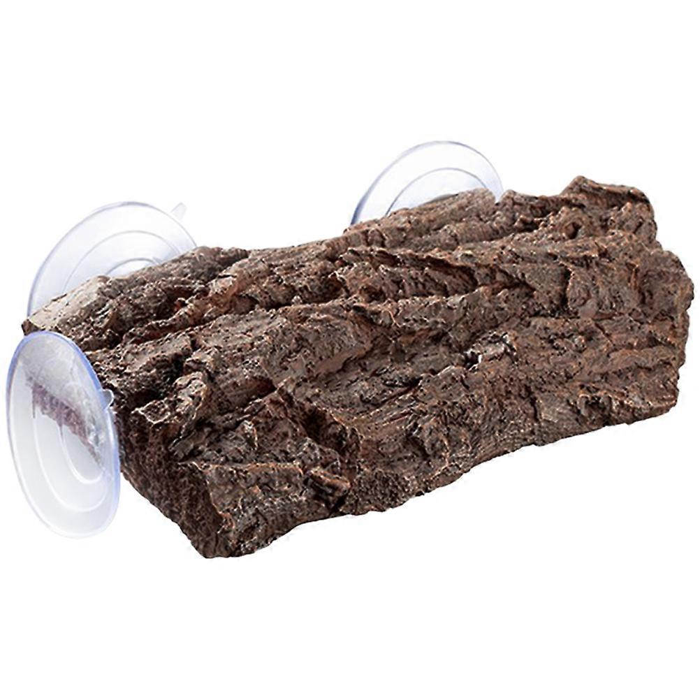 Tortoise Basking Platform Baking Platform with Suction Tortoise Lawn Platform Reptile Tank Accessories