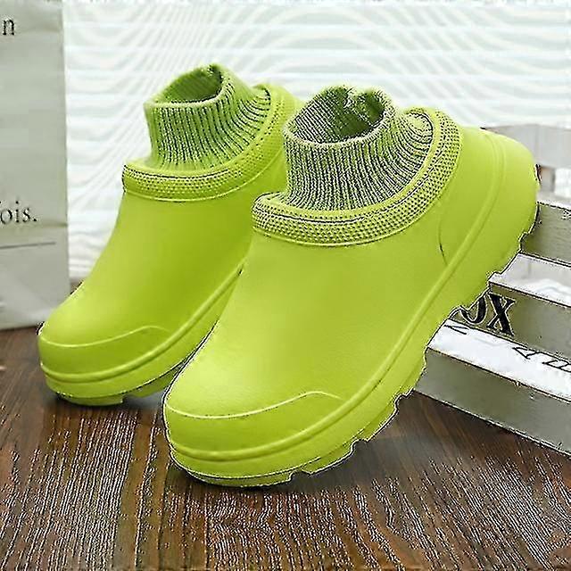 أحذية نسائية أحذية عمل المطبخ مقاومة للزيت مقاومة للماء غير قابلة للانزلاق فندق مطعم الشيف أحذية الشتاء أحذية مسطحة للزوجين