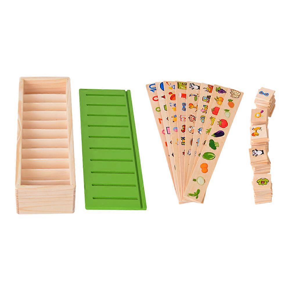 Children's Educational Toy Early Learning Knowledge Classification Box
