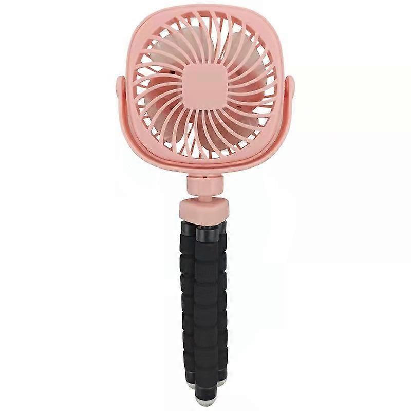 Mini Handheld Stroller Fan Portable Baby Rechargeable Handheld Fan