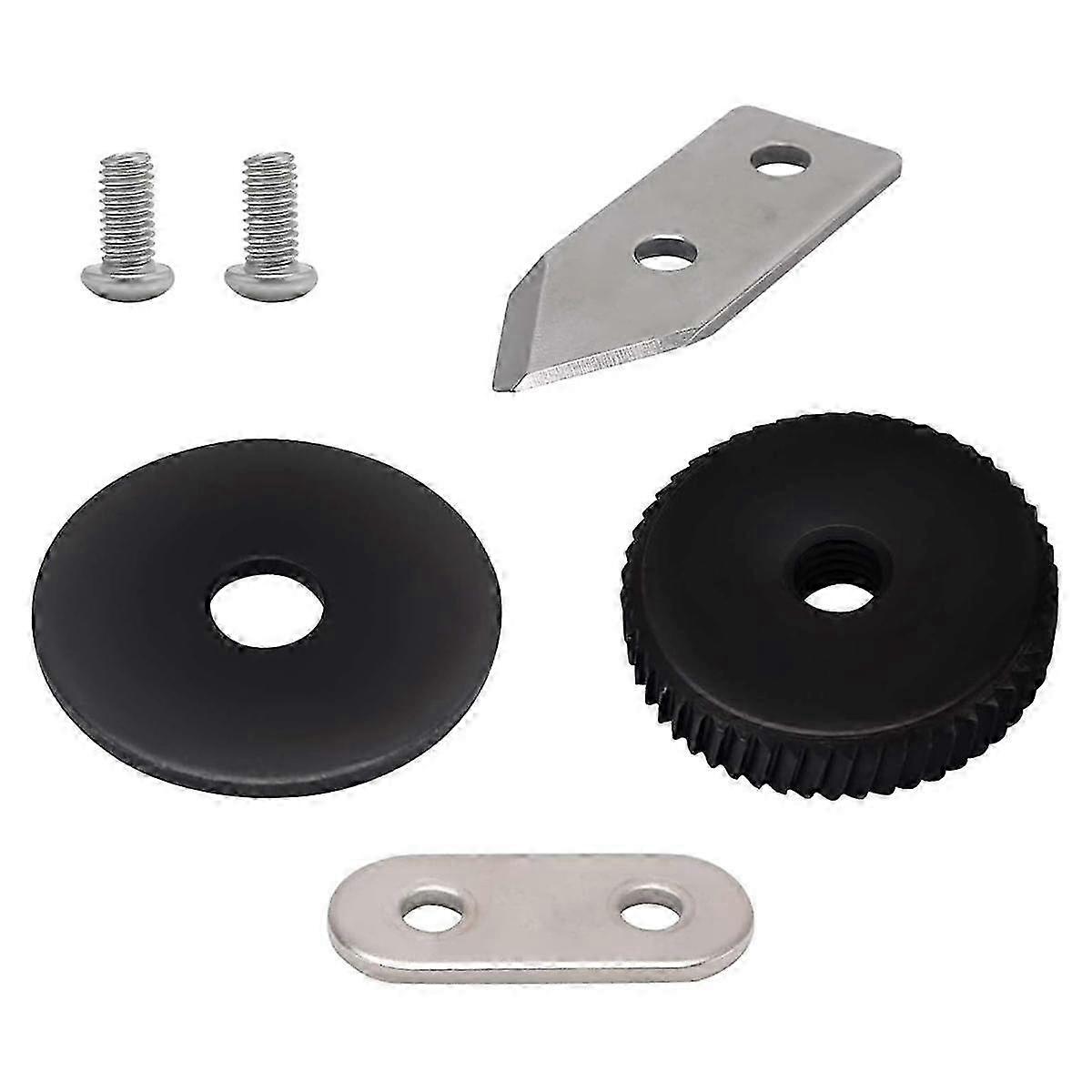 Kit di parti di ricambio per apriscatole commerciali - Coltello/lama e ingranaggio compatibile per lattina manuale Edlund 1