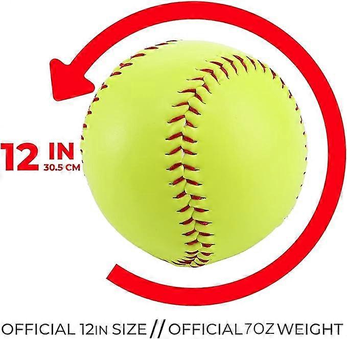 Franklin Sports Balles softballs de taille officielle – 30,5