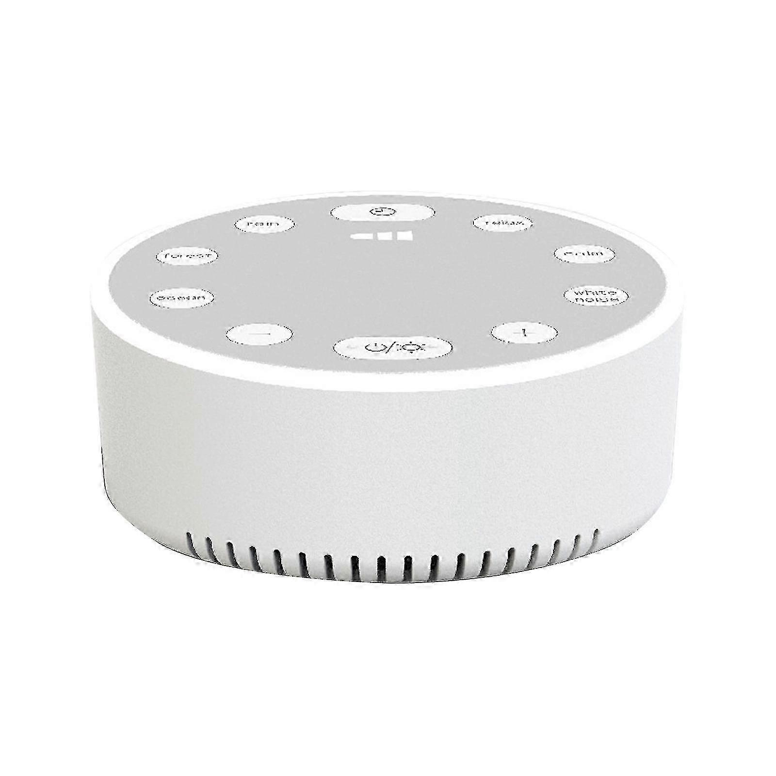 White Noise Sleep Sounder, White Noise Sleep Aid, Mood Regulation, Breathing Light Speaker, Portable And Compact, Comfortable To Sleep.