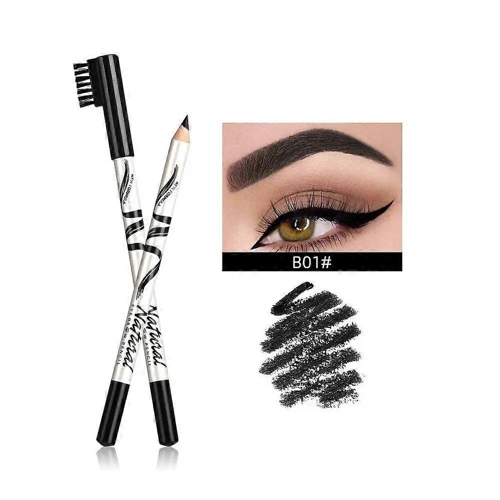 5 Kleuren Wenkbrauw Potlood Make-up Menow Wenkbrauw Marker Waterdichte Wenkbrauw Tattoo voor Wenkbrauwen Enhancer Dye Tint Pen Langdurig