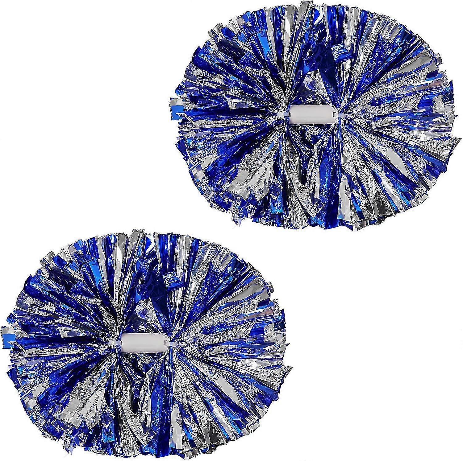 2pack Pom Poms Cheerleading13inch Cheerleading Pom Poms com florete Cheer Pom Poms com morcego
