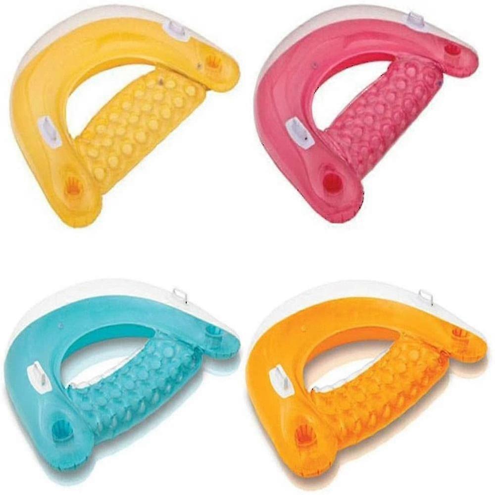 Inflatable Floating Hammock Float Chair Swimming Pool Water Mat Swim Toys