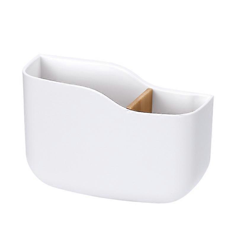 Multifunctional Seamless Storage Rack With Partition Partition Creative Wall-mounted Mobile Phone Remote Control Debris Storage Box