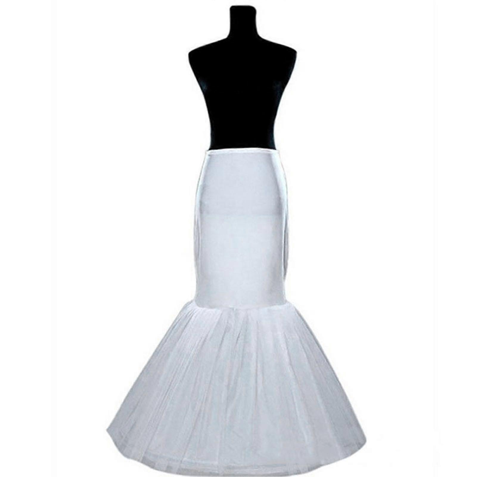 Γάμος Petticoat Νυφικό Στεφάνι Hoopless Κρινολίνη Μισό Ολίσθημα Prom Underskirt Φανταχτερό