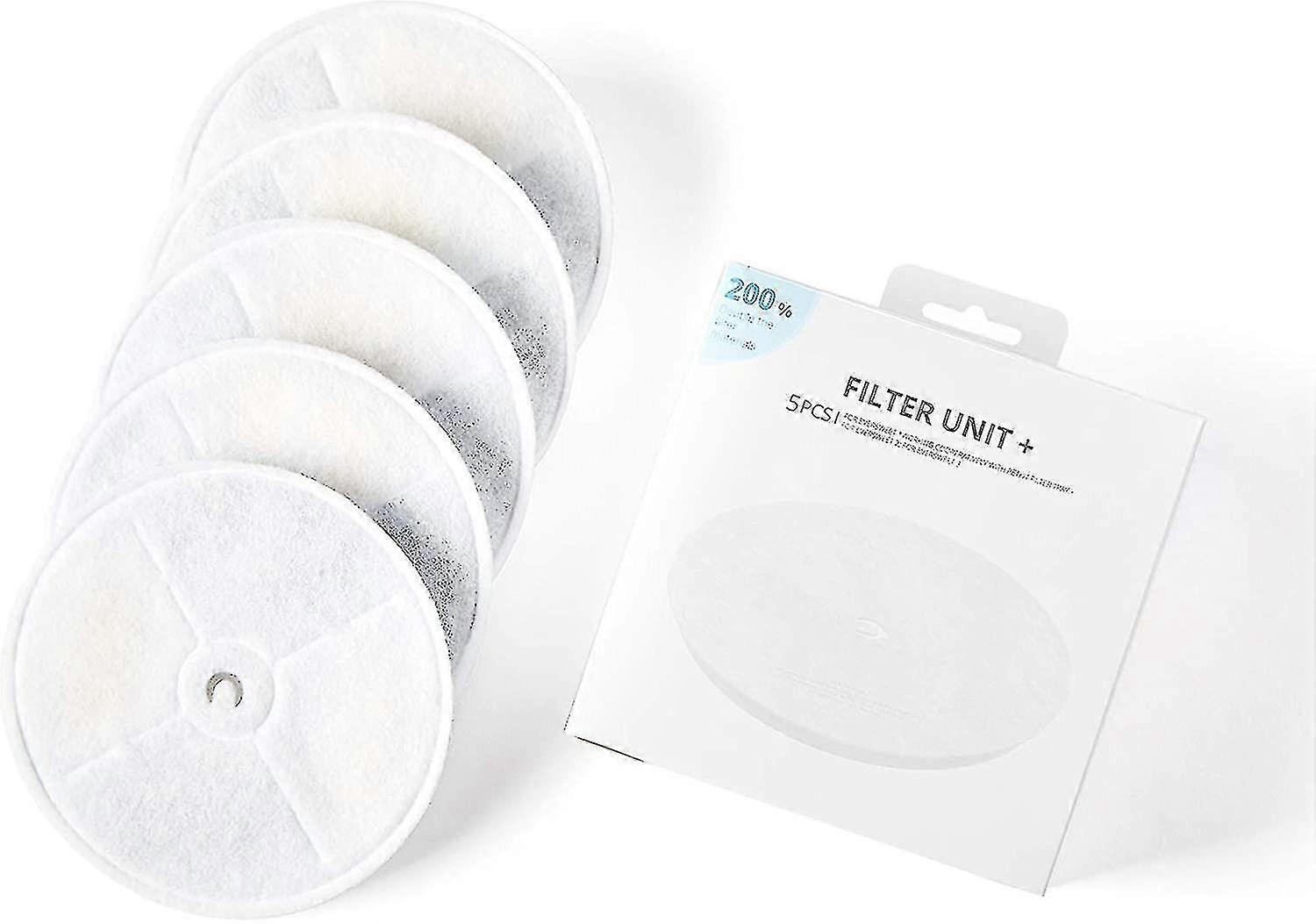 Petkit Filterpatrone 5 Stück für den Einsatz auf Eversweet 2.0 & 3.0 & Cybertail Wasserspendern