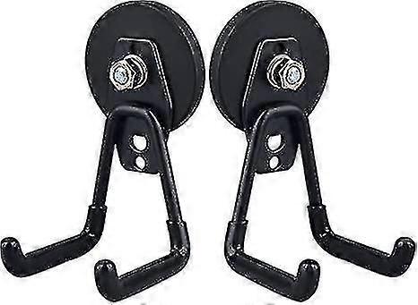 1/2pcs  Magnetic Hooks, Storage Utility Magnetic Hooks With Anti-slip Coating For Indoor Outdoor Hanging