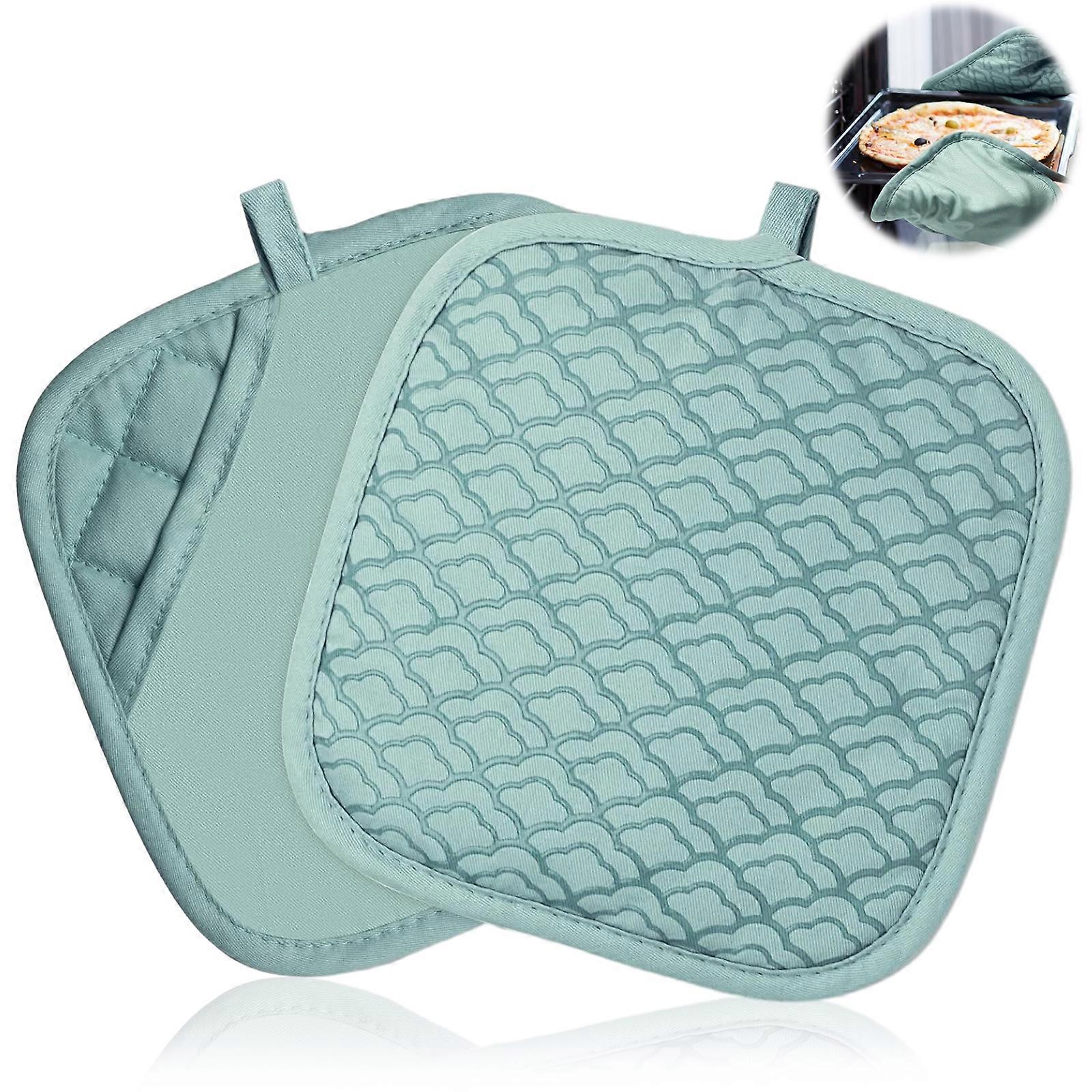 2pcs insulated silicone non slip mat gloves