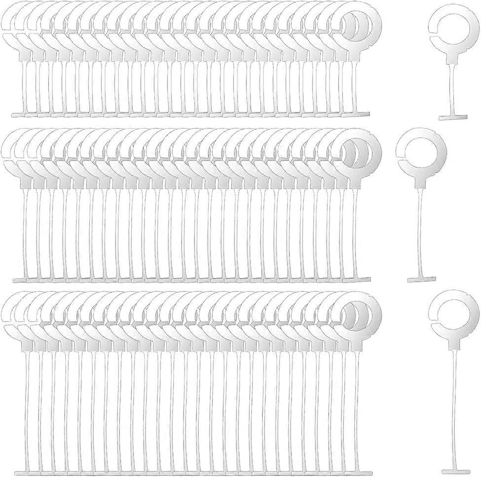 1500 Pcs 3 Sizes Plastic J Hook Fasteners Clothing Tagging Fasteners Clothing Tagging Fasteners 0.6"/1"/1.4" Tag Gun J-Hooks