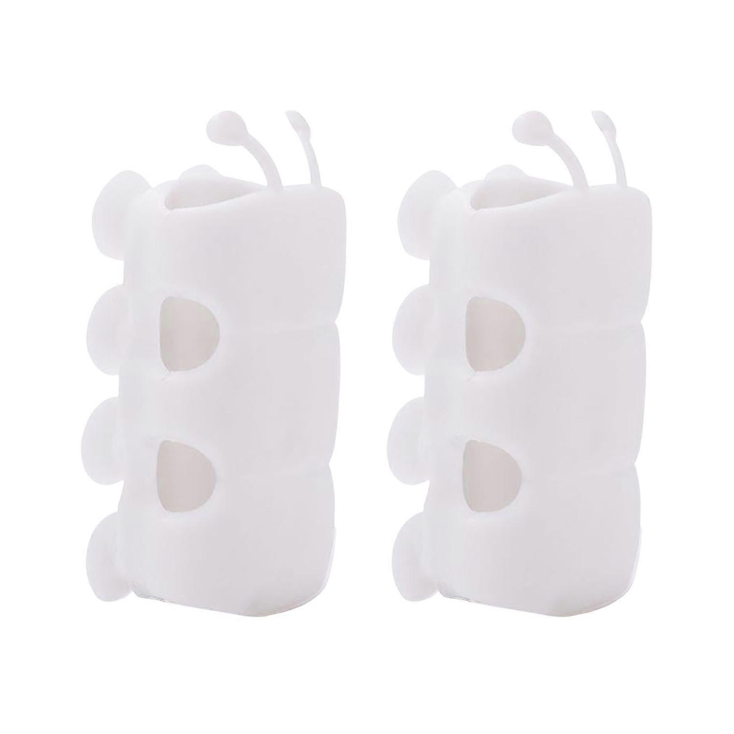 2Pcs Suction Cup Shower Bracket Holders Adjustable Easy to Install Universal Relocatable Shower Head