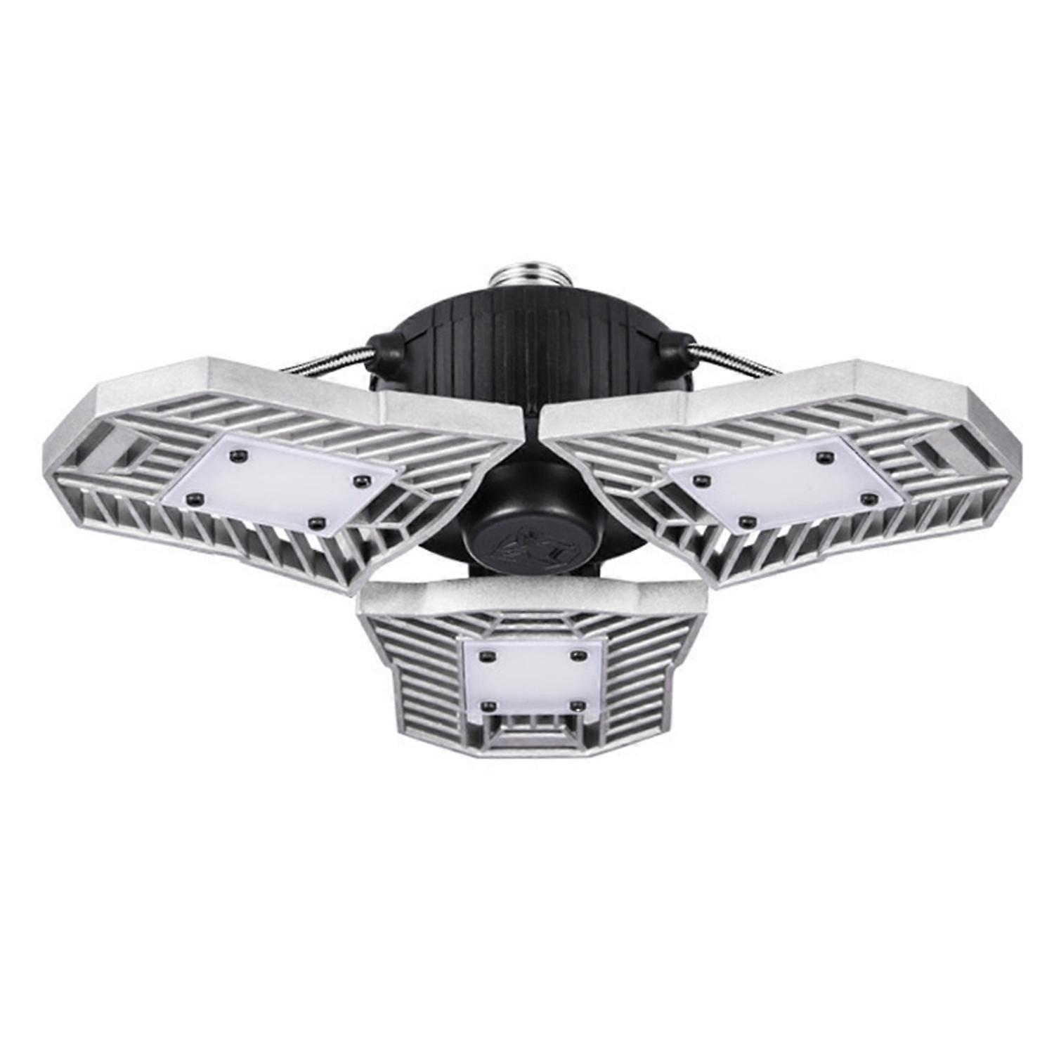 LED Garage Ceiling Light Foldable Deformable 60W Super Bright Waterproof Energy-saving Warehouse