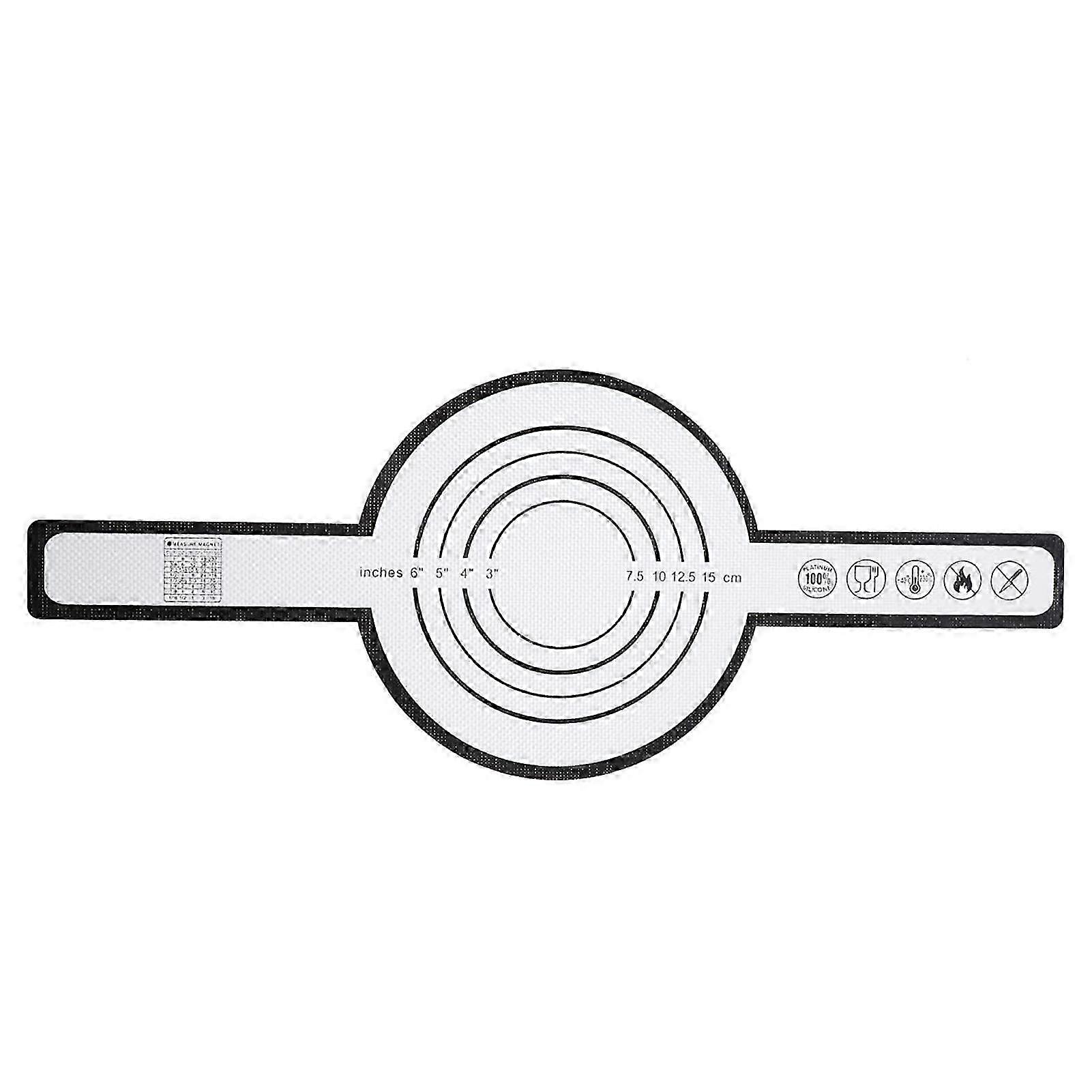 Non-Stick Baking Dutch Pot Mat with Long Handle High Temperature Resistant Pot Mat for Transferring Dough