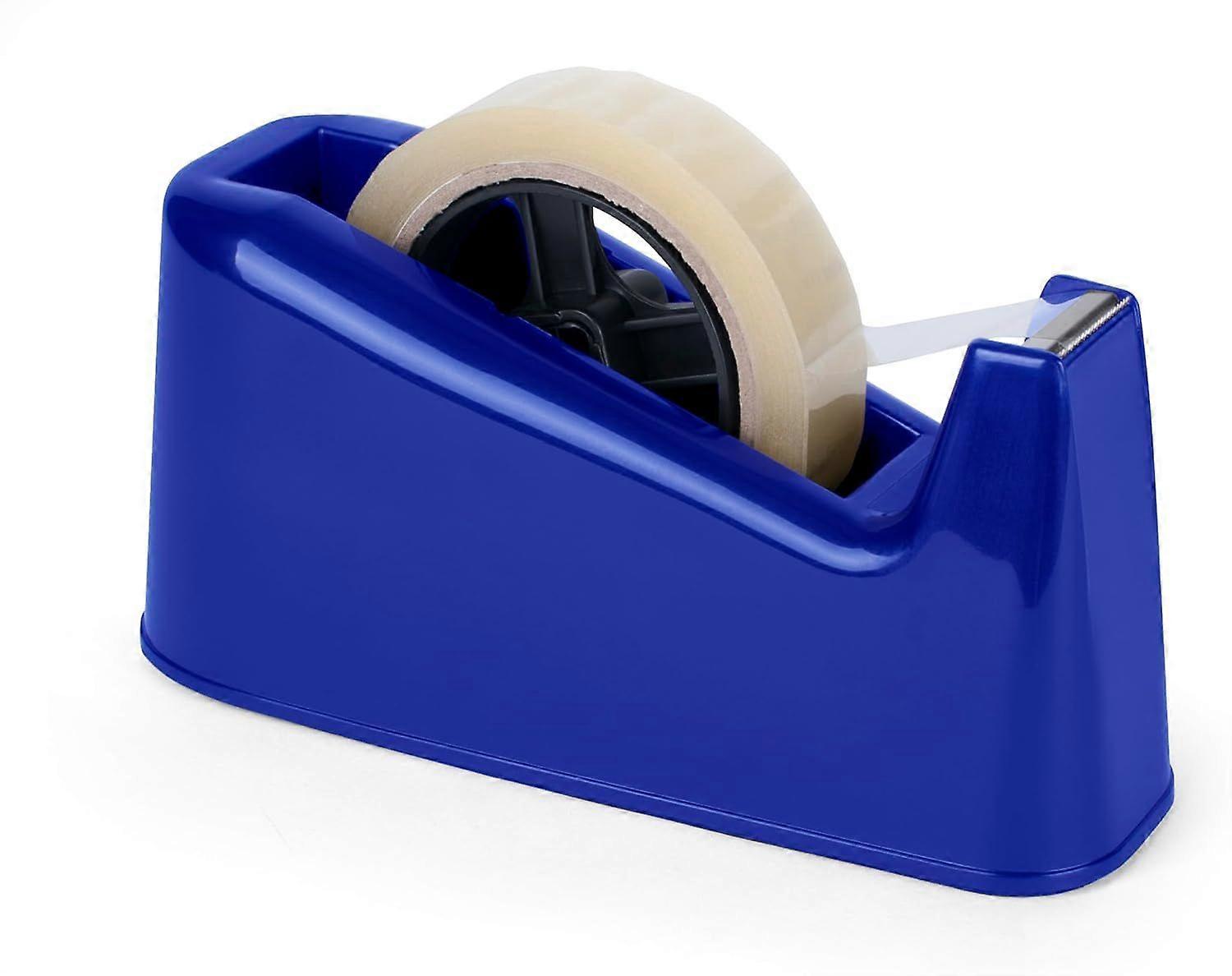 Blue Adhesive Tape Dispenser (Without Adhesive Tape)