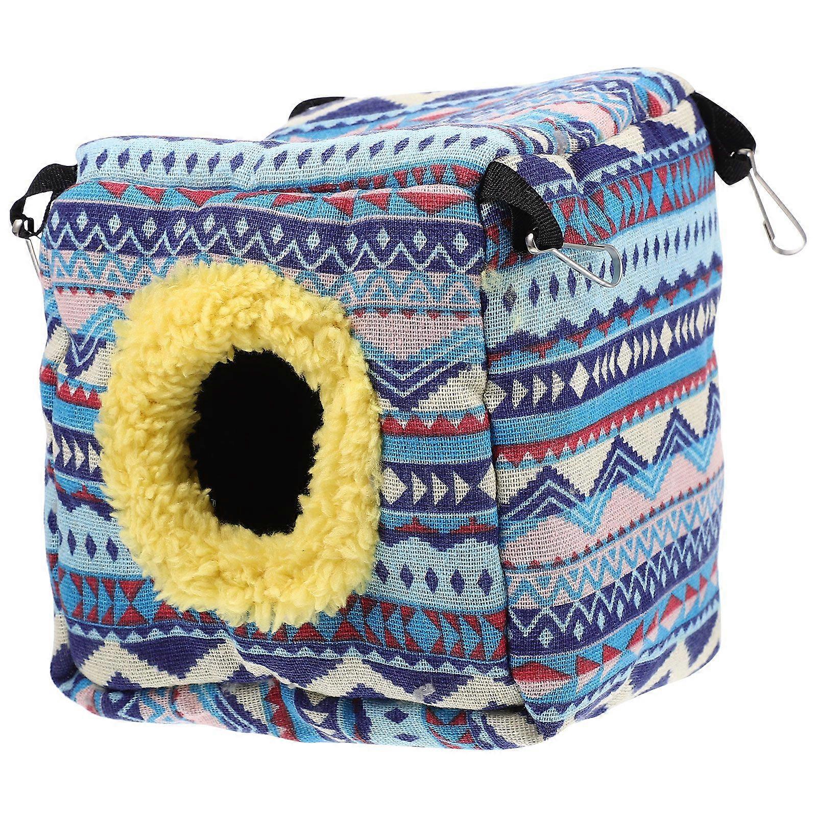 Squirrel Cotton Hammock Guinea Pig Hanging Bed Hamster Warm Nest Rat Warm Hideout