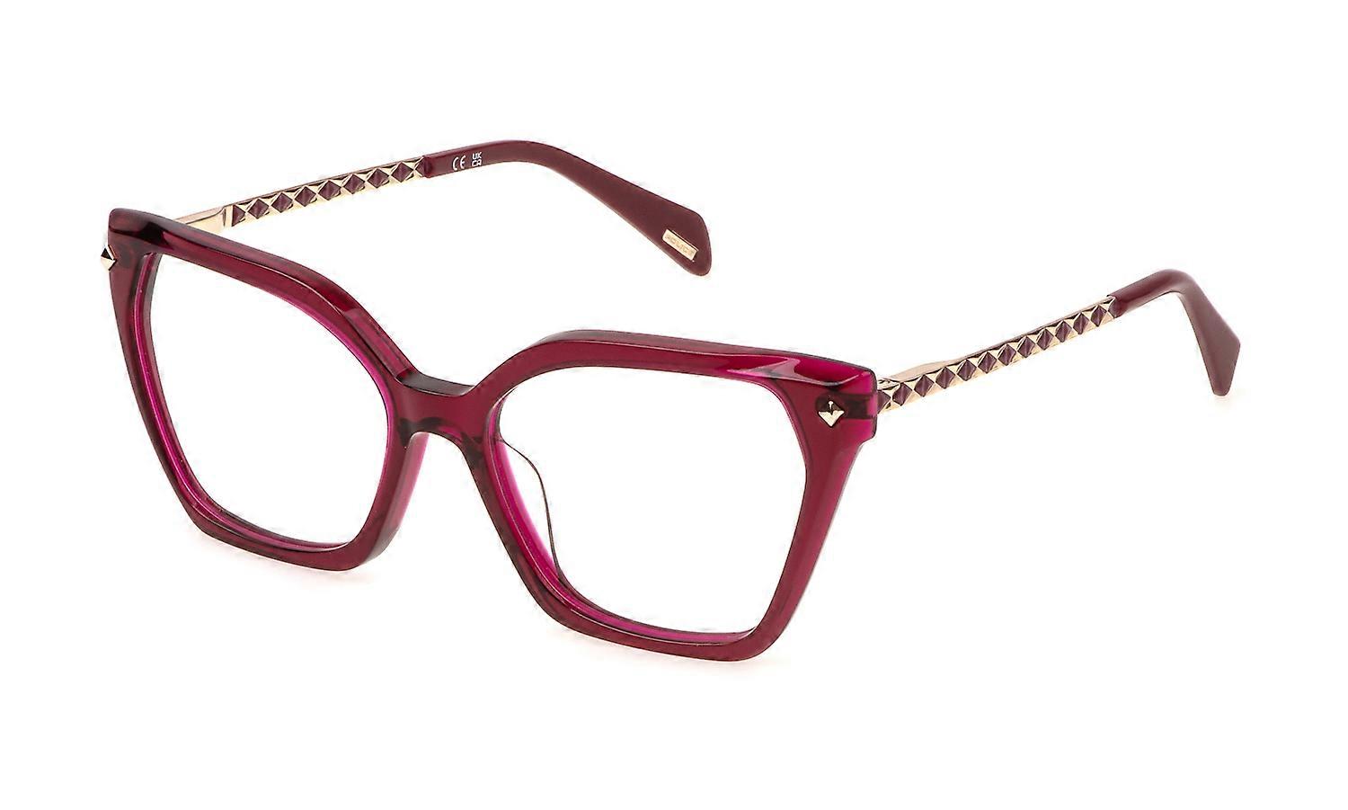 Eyewear Frames Police VPLN55 09WF PRUGNA Transparent 53/16/140 WOMAN