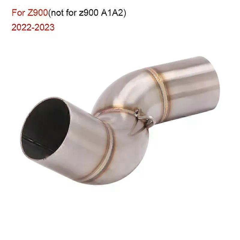 Motorcycle Exhaust Modified Middle Pipe Link Pipe Slip On 51mm Muffler For Kawasaki Z900 (not for z900E z900 A2) 2022 - 2023