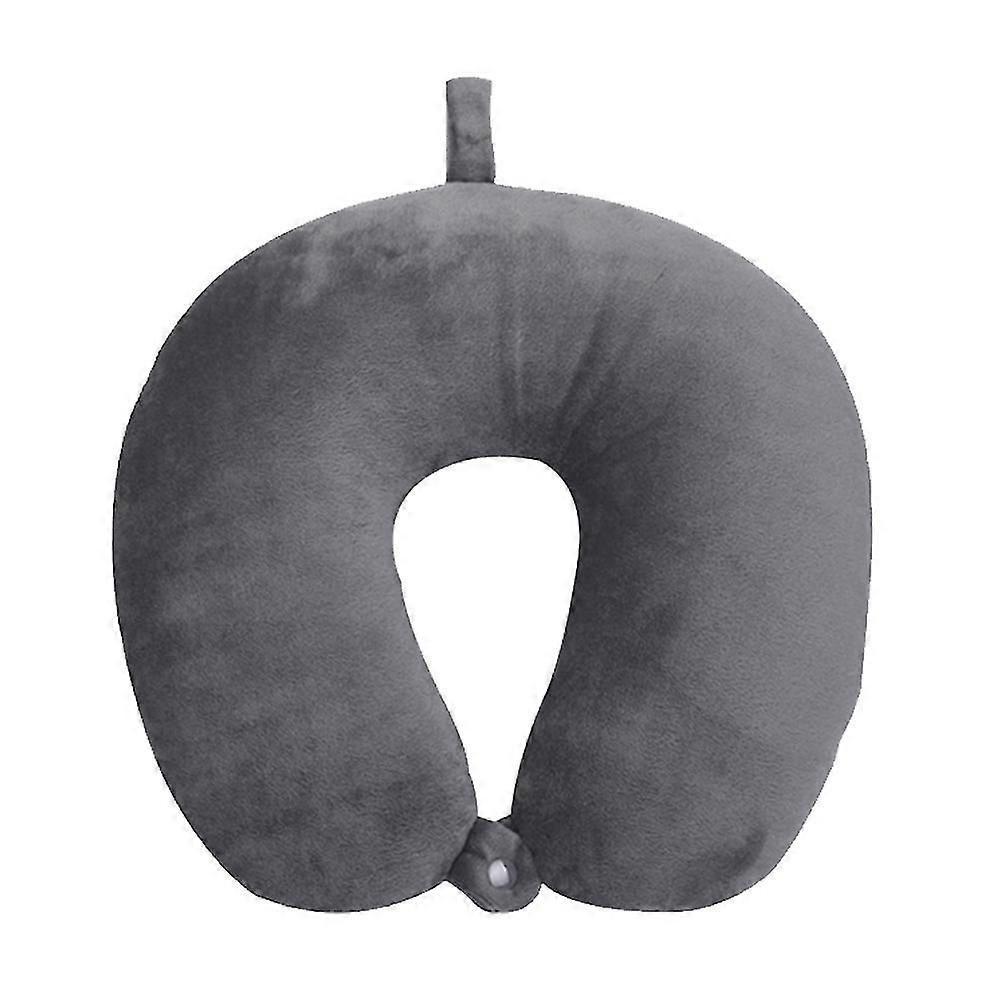 Soft Elastic U-shaped Travel Pillow Neck Support Cushion