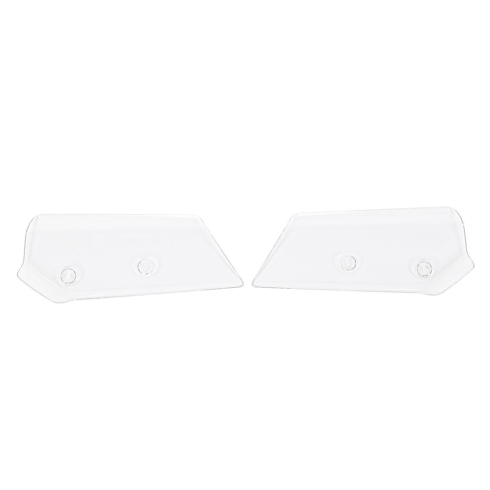 1 Pair Motorcycle Handguards Enhanced Security High Hardness Stylish Look Hand Guards Protector Deflector for MT‑09 SP 2024 Transparent