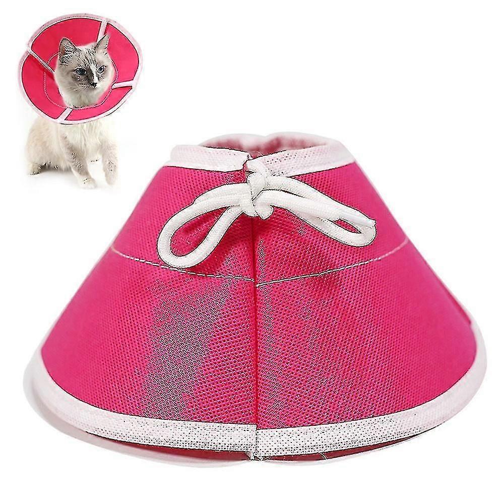 Soft Cat Recovery Collar, Cat Cone Collar, Nonwoven Fabric Elizabeth Collar,Protective Wound Healing
