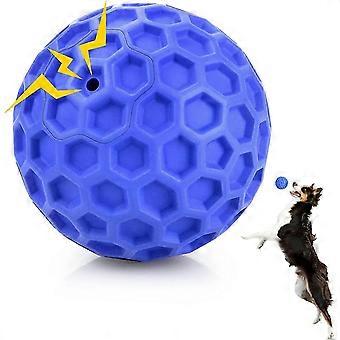 Pelotas chirriantes indestructibles para perros, juguetes interactivos para perros de razas grandes que mastican agresivamente para aliviar la ansiedad, juguetes para masticar para perros de razas grandes para perros agresivos