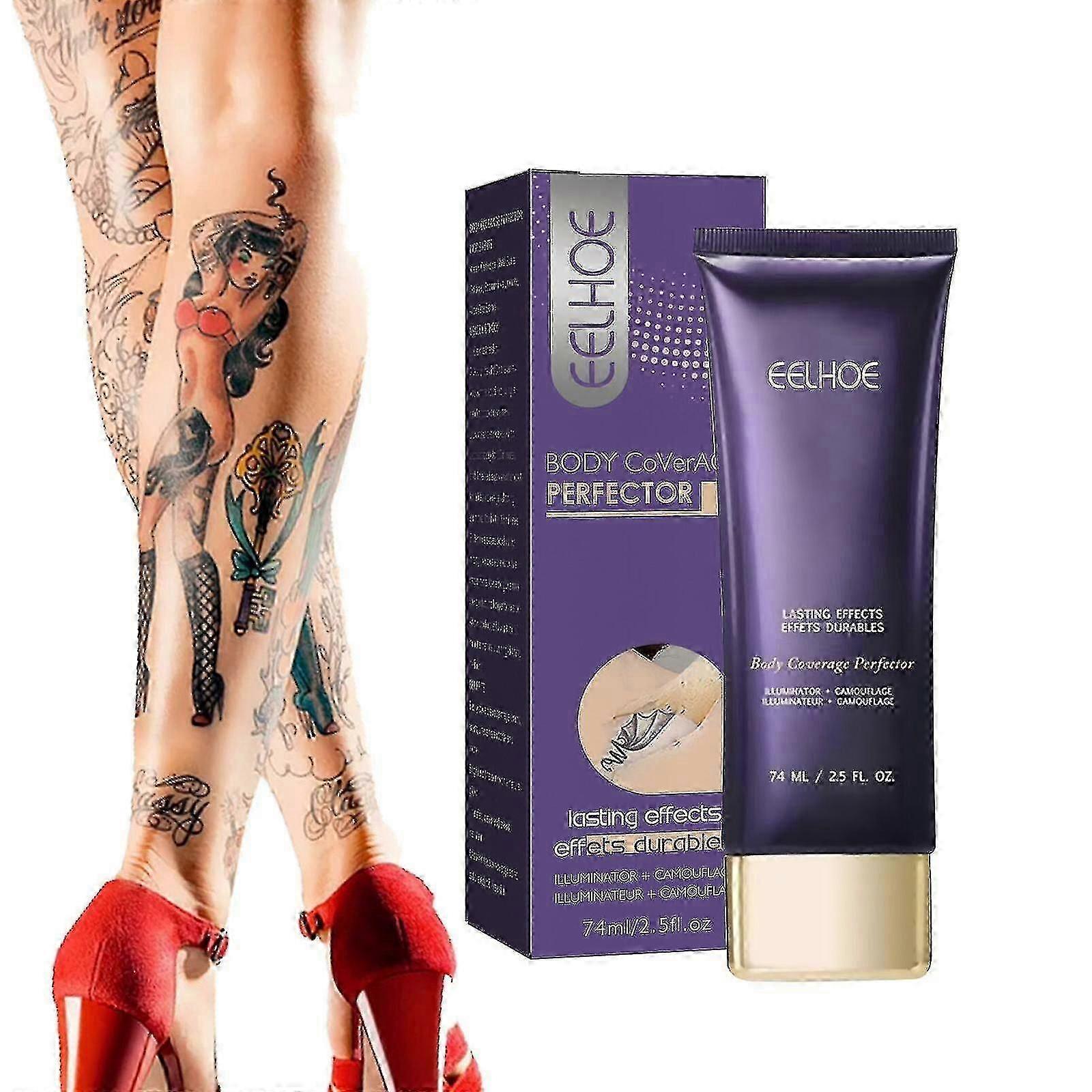 Body Coverage Perfector 防水美容身体,适用于腿部、身体、静脉、疤痕